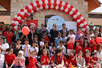 Ürdünde 23 Nisan Osmanlı mirası Hicaz Demir Yolu İstasyonu'nda kutlandı