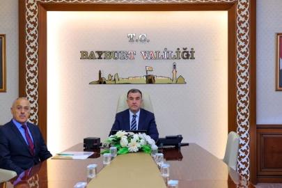 Vali Eldivan, sosyal risk haritaları toplantısına katıldı