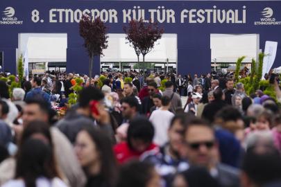 8. Etnospor Kültür Festivali'ne üçüncü gününde yoğun ilgi