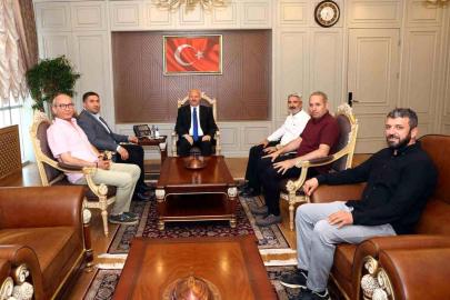 Adıyaman İGC'den Vali Abdullah Küçük'e ziyaret