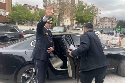 Ankara Emniyet Müdürlüğü görevine atanan Maksut Yüksek, Konya'ya veda etti