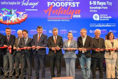 Antalya gastronomi festivali kapılarını açtı