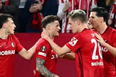 Avrupa Ligi'nde Freiburg final biletini rahat aldı! Freiburg - Braga maç sonucu: 3-1