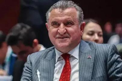 Bakan Bak’tan Dursun Özbek’e tebrik mesajı