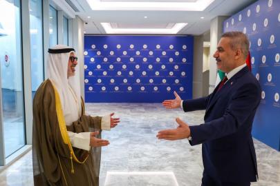 Bakan Fidan, Kuveytli mevkidaşı Al-Sabah bir araya geldi