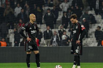 Beşiktaş direkleri geçemedi