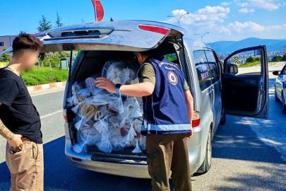 Bilecik'te mobil göç aracı ile denetim
