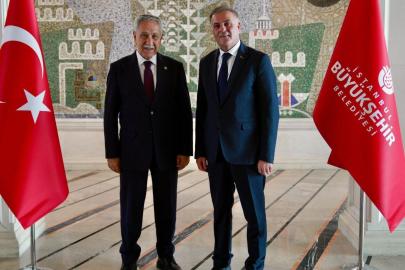 Bülent Arınç'tan İBB Başkanvekili Nuri Aslan'a ziyaret