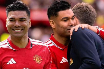 Casemiro Manchester United'a veda etti