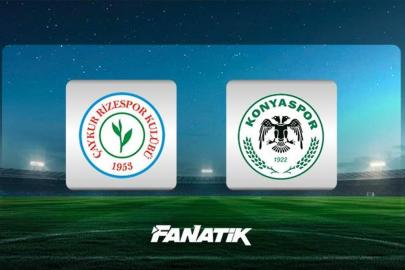 Çaykur Rizespor-Konyaspor | CANLI