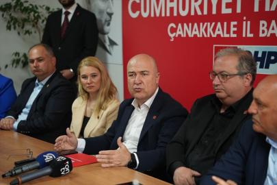 CHP Genel Başkan Yardımcısı Bakan, Çanakkale'de basın mensuplarıyla buluştu