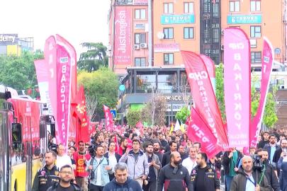 CHP İstanbul İl Başkanlığı Bahçelievler'de yürüyüş düzenledi