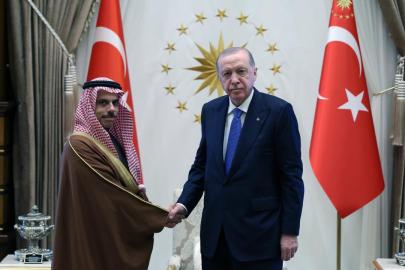Cumhurbaşkanı Erdoğan, Suudi Arabistan Dışişleri Bakanı'nı kabul etti