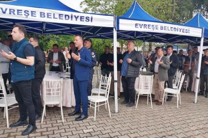 Evreşe Belediyesi yağmur ve şükür duası programı düzenledi