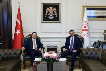 İçişleri Bakanı Çiftçi ile Adalet Bakanı Gürlek görüştü