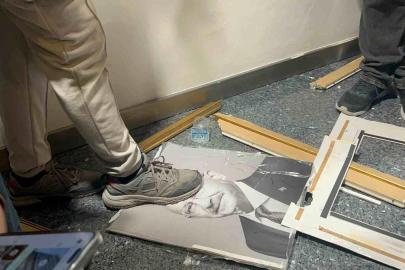 Kılıçdaroğlu'na büyük öfke: Partide asılı olan fotoğrafı ayaklar altında çiğnendi