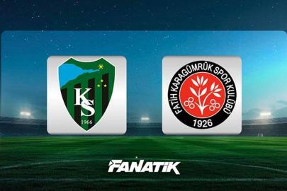 Kocaelispor - Fatih Karagümrük maçı ne zaman, saat kaçta, hangi kanalda? (Küme düşme hattı)