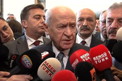 MHP lideri Bahçeli: "CHP beraber olduğu insanları olanları küçümseyerek yoluna devam edeceği yere milletle buluşmayı tercih etsin"