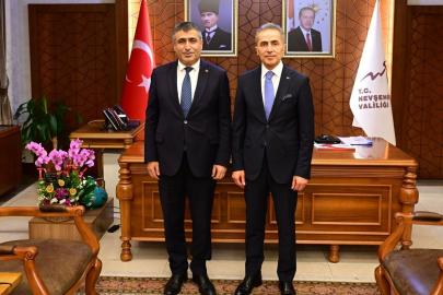 NEVÜ Rektörü Aktekin'den Vali Kök'e hayırlı olsun ziyareti