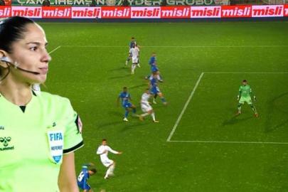 Rizespor-Beşiktaş maçında iptal edilen golün VAR kayıtları açıklandı! 'Temasını gördüm, iptal ediyorum'