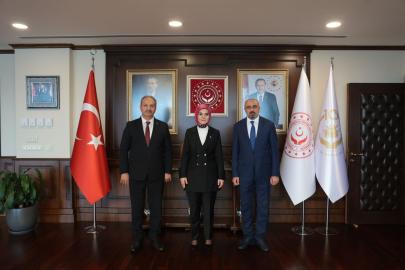 Sağlık-Sen'den Bakan Göktaş'a ziyaret: Sosyal hizmet profesyonellerinin güvenliği öncelikli