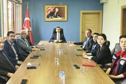 Saraydüzü'nde Afet ve Acil Durum Koordinasyon Kurulu Toplantısı yapıldı