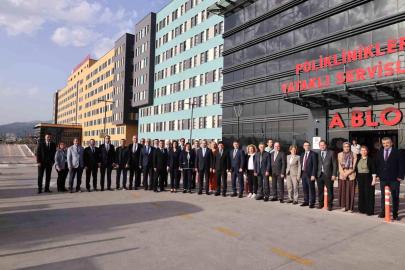 Vali Varol, Şehir Hastanesi'nde incelemelerde bulundu