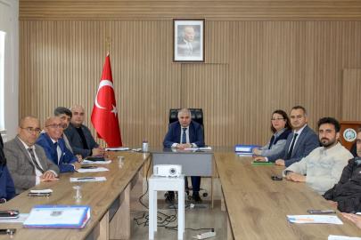 Anamur'da "Orman Yangınlarıyla Mücadele Koordinasyon Toplantısı" yapıldı