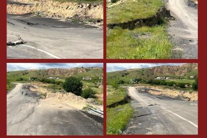Baki Ersoy, Felahiye'de çöken yolu TBMM gündemine taşıdı