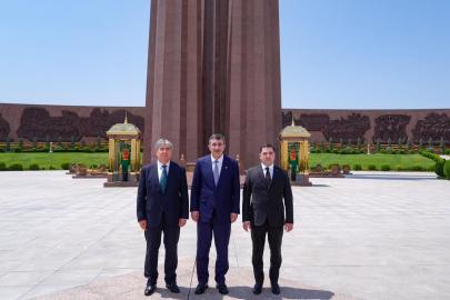 Cevdet Yılmaz Türkmenistan temaslarını tamamladı