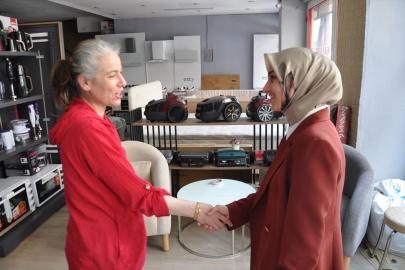 Gümüşhacıköy Kaymakamı Güneş'ten esnaf ziyareti
