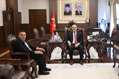 MTSO Yönetim Kurulu Başkanı Sadıkoğlu’ndan Vali Yavuz’a ziyaret