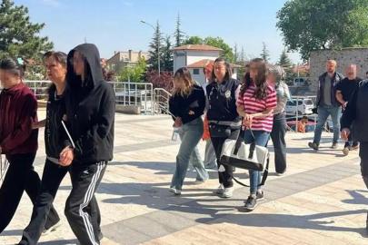 Nevşehir merkezli "yasa dışı bahis" operasyonunda yakalanan şüphelilerden 34'ü adliyede