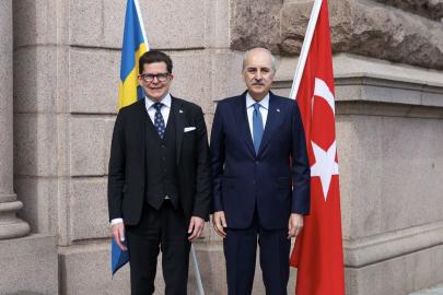 TBMM Başkanı Kurtulmuş, İsveç Parlamentosu Başkanı Norlen ile görüştü