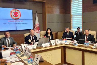 TBMM İçişleri Komisyonu'nda Kızılay Kanun Teklifi Görüşüldü