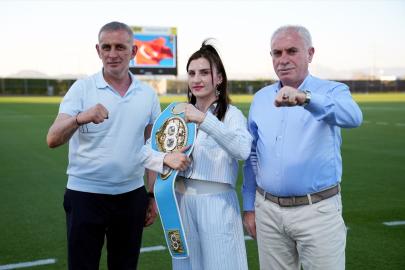 TFF Başkanı Hacıosmanoğlu, A Milli Futbol Takımı'nın antrenmanında konuştu Açıklaması