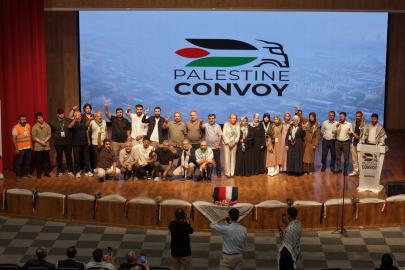 Filistin Konvoyu Türkiye Delegasyonu: Gazze için Fransa'dan hareket edilecek