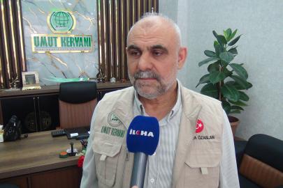 Özaslan: Gazze'de büyük bir soykırım yaşanıyor
