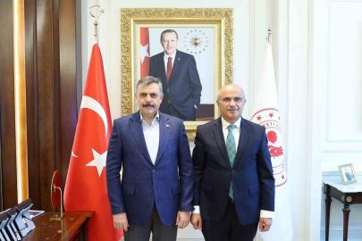 Başkan Er, Bakan Çiftçi ile Malatya’nın geleceğini konuştu