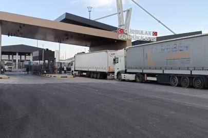 Gürbulak Gümrük Kapısı’nda tır kuyruğu oluştu