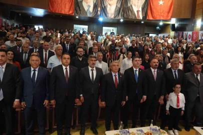 MHP Iğdır İl Başkanlığına mevcut başkan Hüseyin Ateş yeniden seçildi