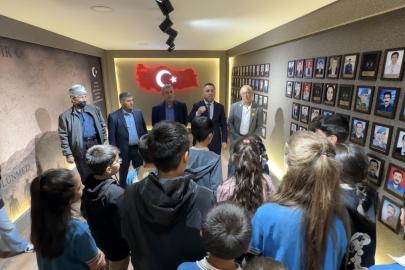 Yüksekovalı gaziler öğrencilerle bir araya geldi